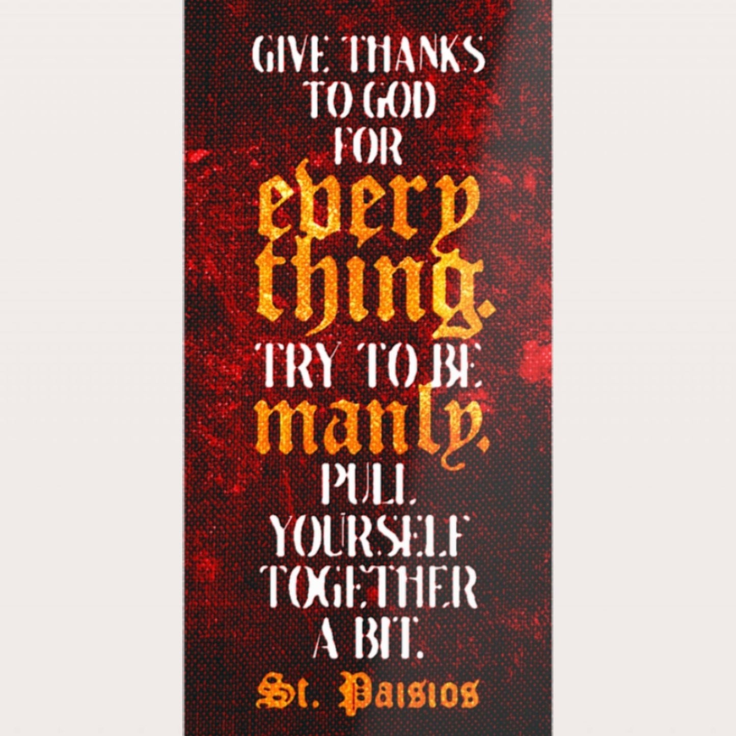 Try to be Manly | Bookmark