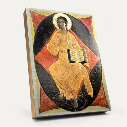 Christ in Majesty | 3D Textured Orthodox Icon