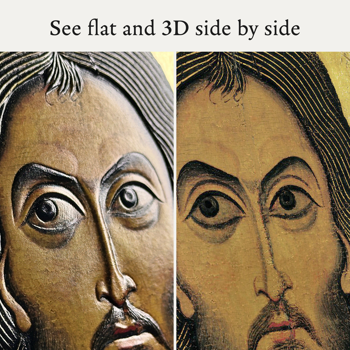 Christ the Conquerer | 3D Textured Orthodox Icon