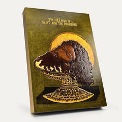 The Holy Head of St John | 3D Textured Orthodox Icon