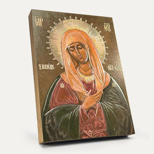 Theotokos | 3D Textured Orthodox Icon