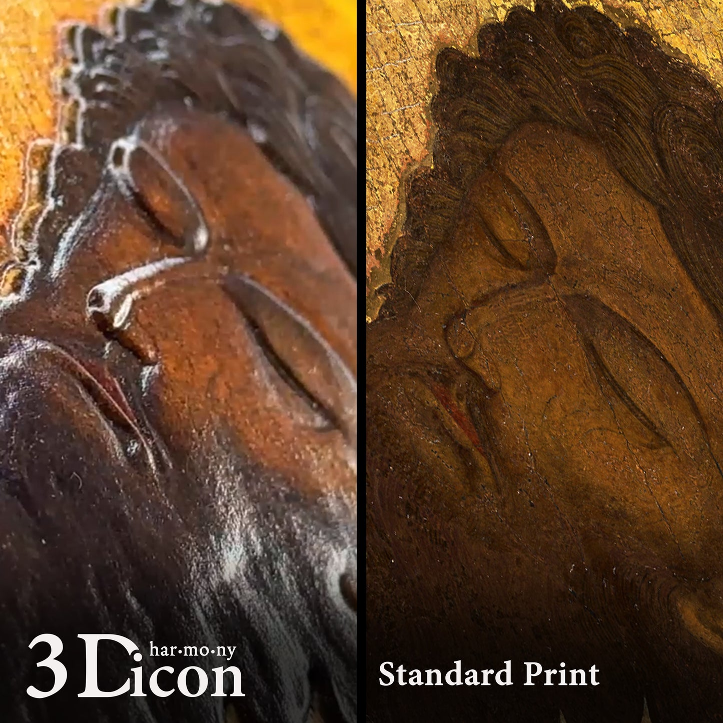 The Holy Head of St John | 3D Textured Orthodox Icon