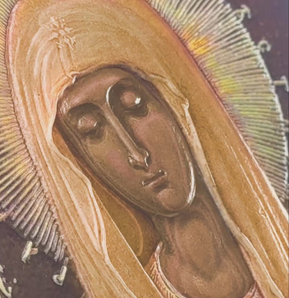 Theotokos | 3D Textured Orthodox Icon